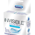 Durex Invisible Ulta Thin Condom - Box Of 3 Durex