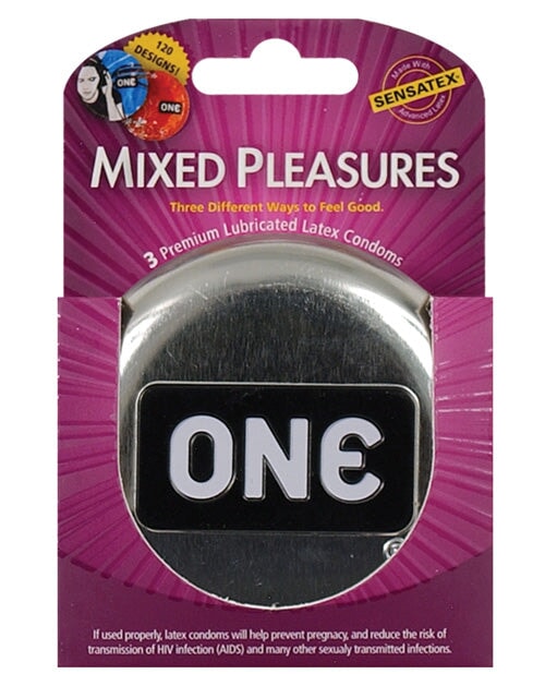 One Mixed Pleasures Condoms One