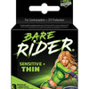 Contempo Bare Rider Thin Condom Pack - Pack Of 3 Contempo