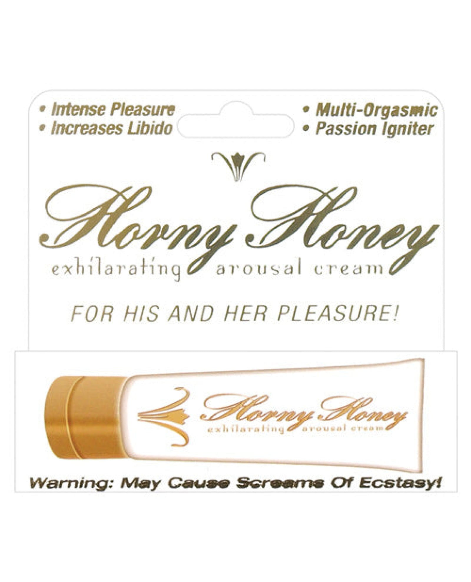 Horny Honey Stimulating Arousal Cream - 1 Oz Hott Products