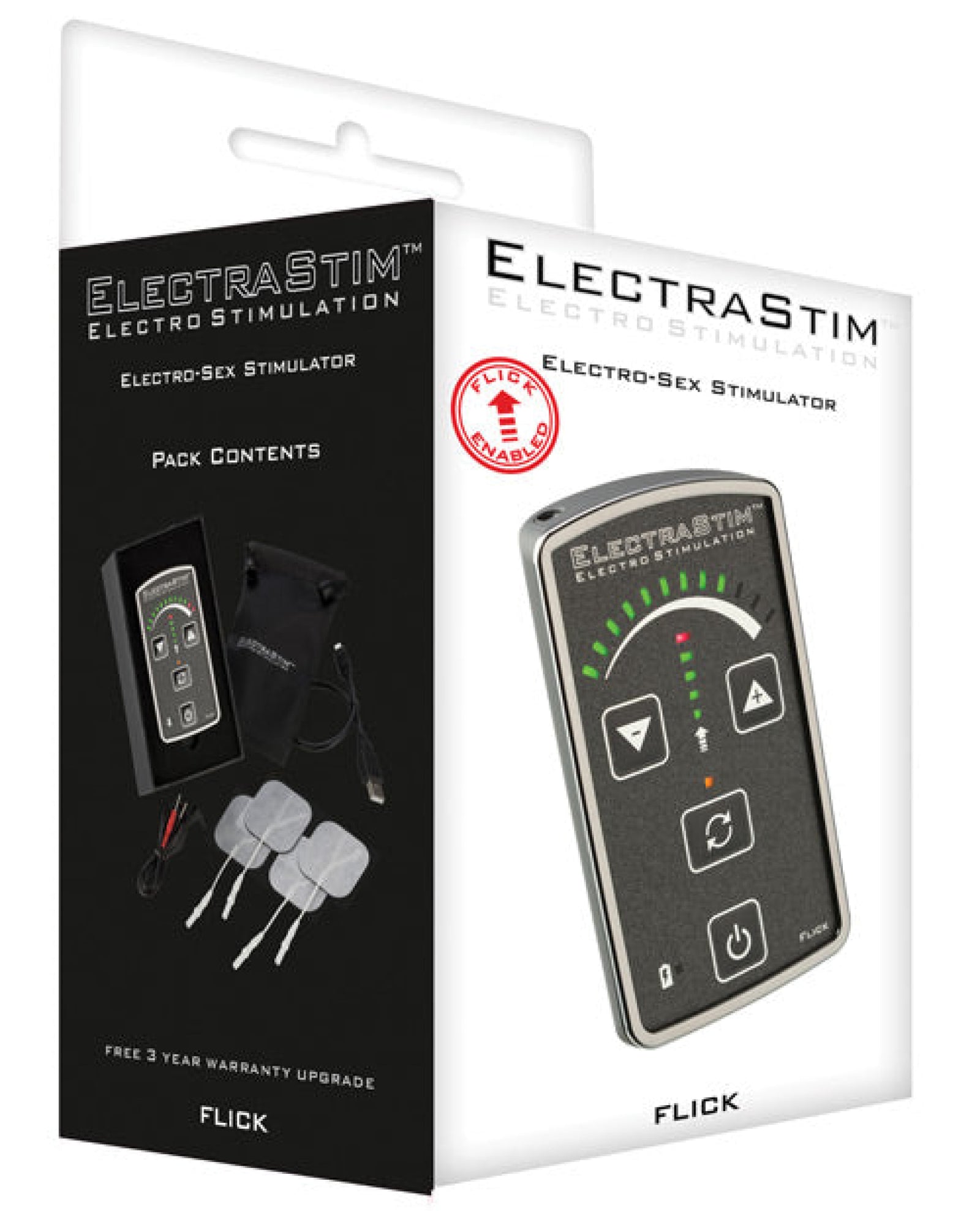 Electrastim Flick Stimulator Pack Em60-e Electrastim