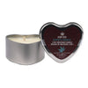 Earthly Body 2024 Valentines 3 In 1 Massage Heart Candle - 4 Oz Earthly Body