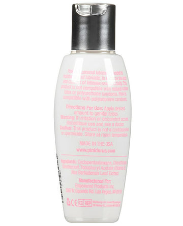 Pink Silicone Lube Flip Top Bottle PINK®