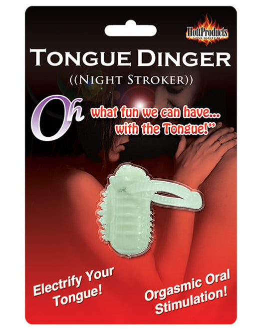 Tongue Dinger - Glow In The Dark Night Stroker Hott Products 1657