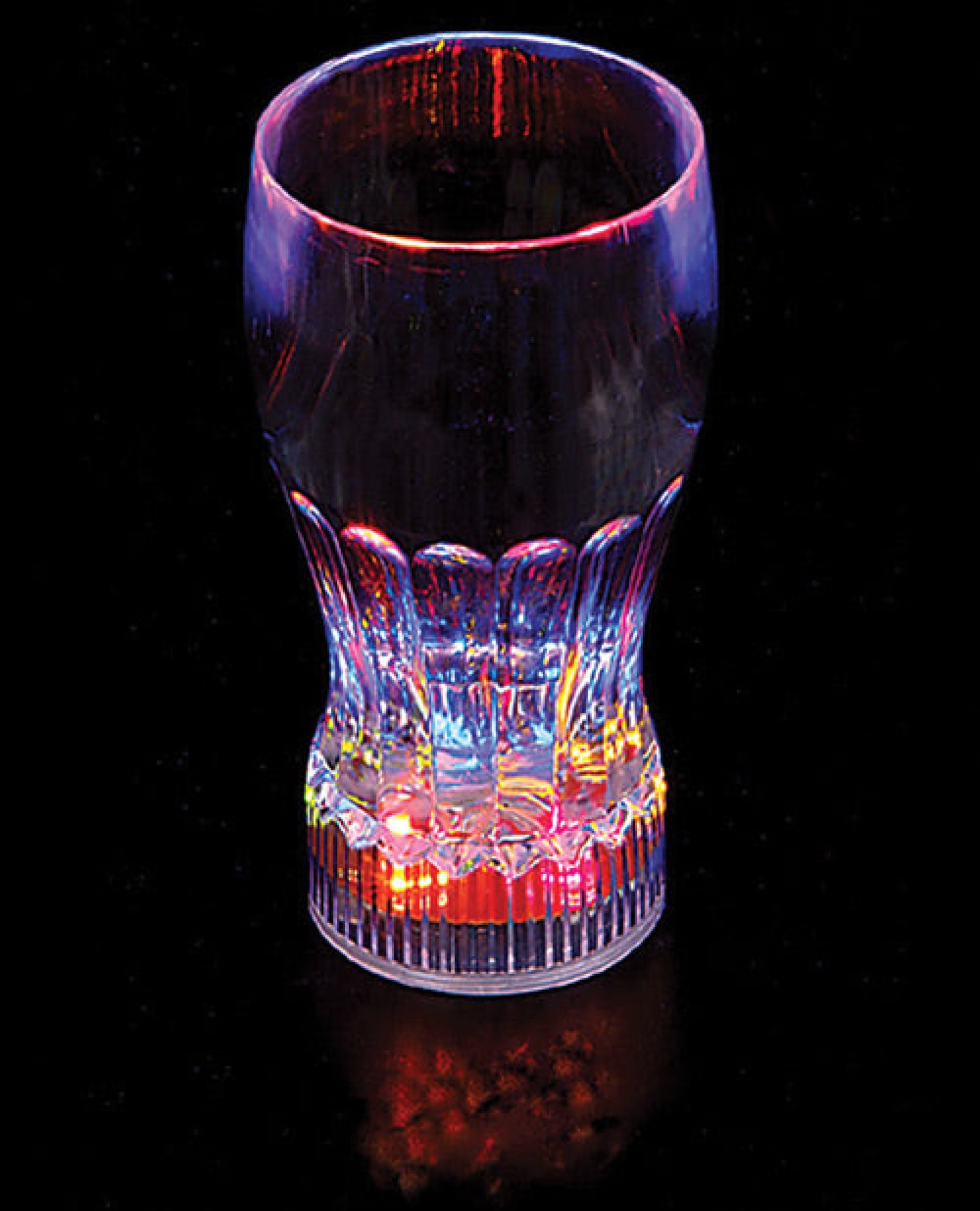 5.75" Flashing Glass - 10 Oz Rhode Island Novelty