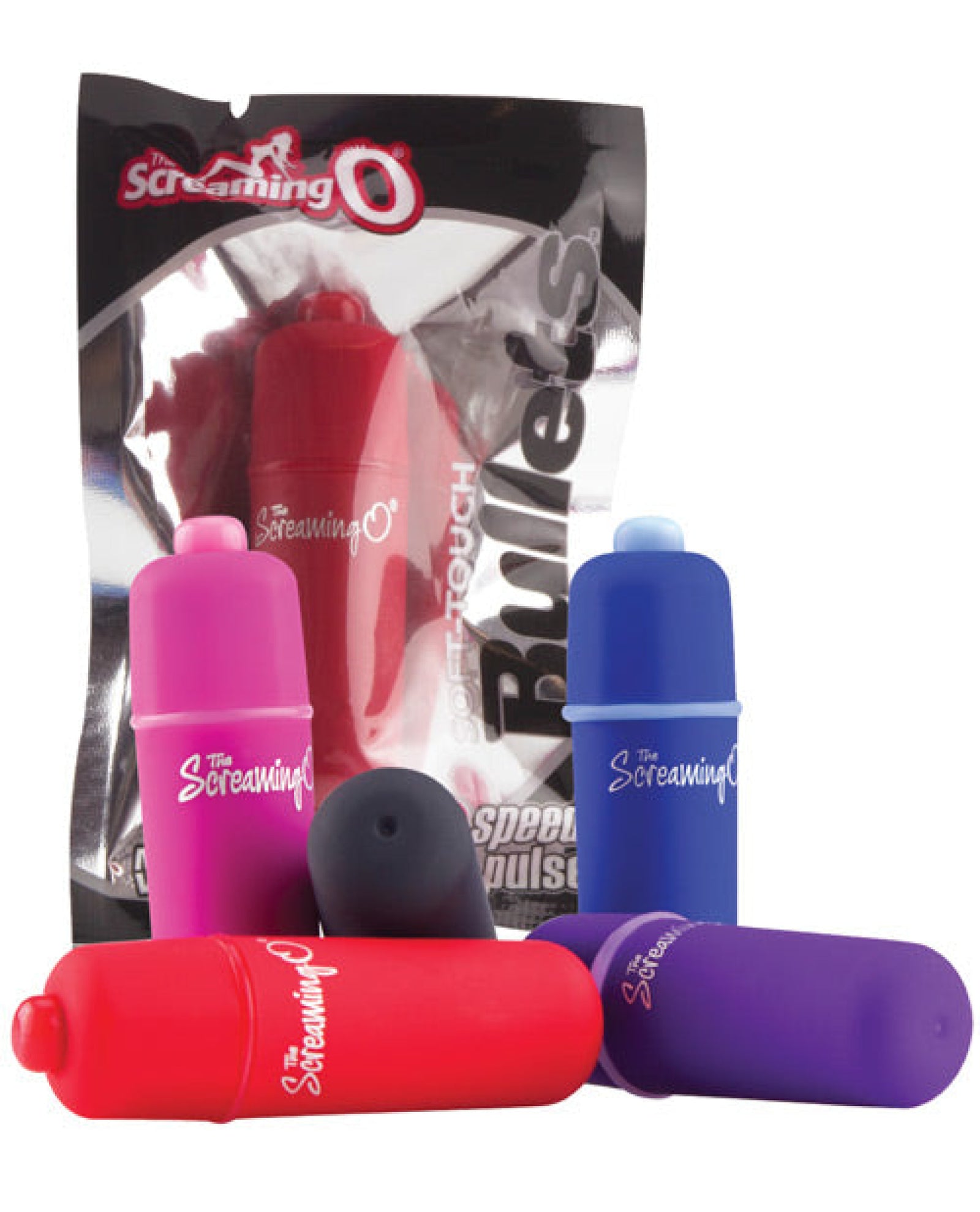 Screaming O 3 Speed Soft Touch Bullet - Asst. Colors Screaming O