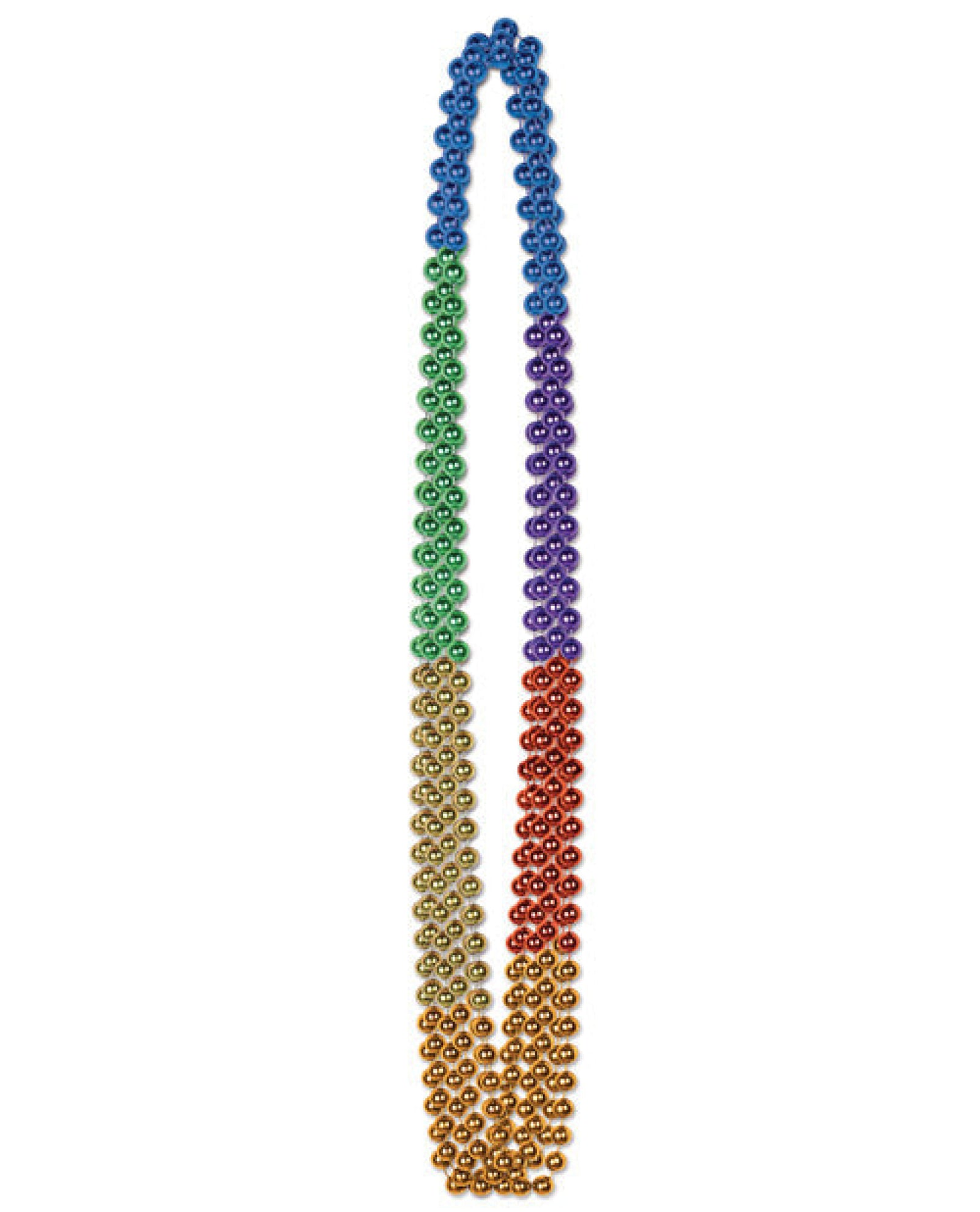 Rainbow Beads - Pack Of 6 Beistle