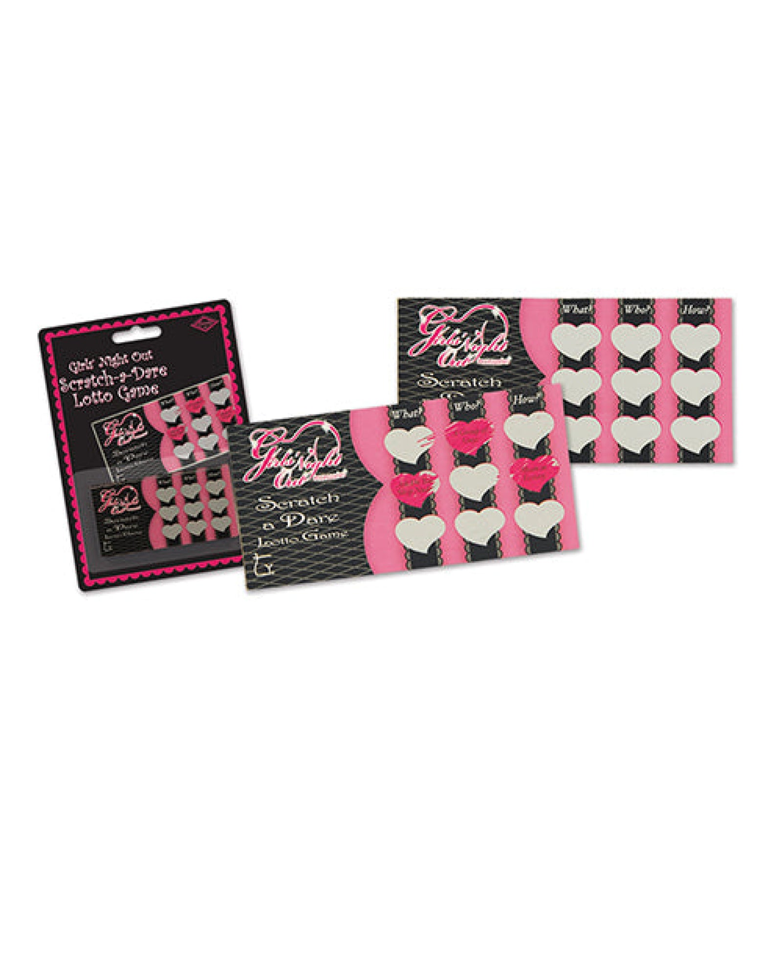 Girls' Night Out Scratch A Dare Lotto Game Beistle