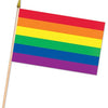 Rainbow Fabric Flag Beistle