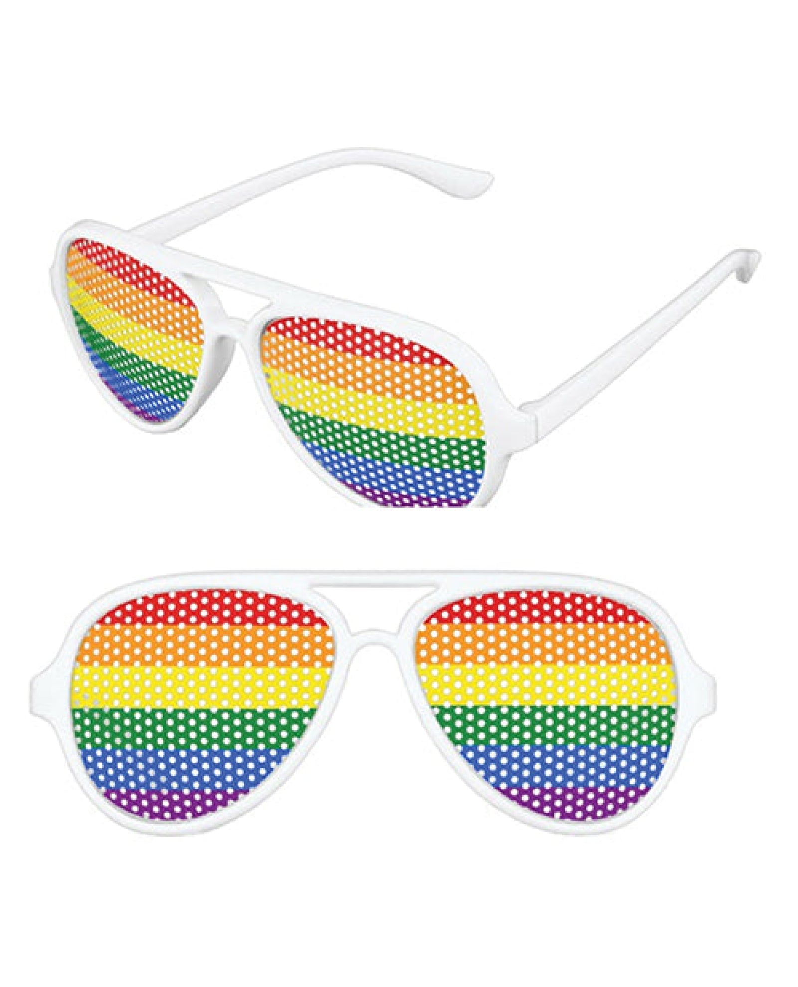Pinhole Glasses - Rainbow Beistle