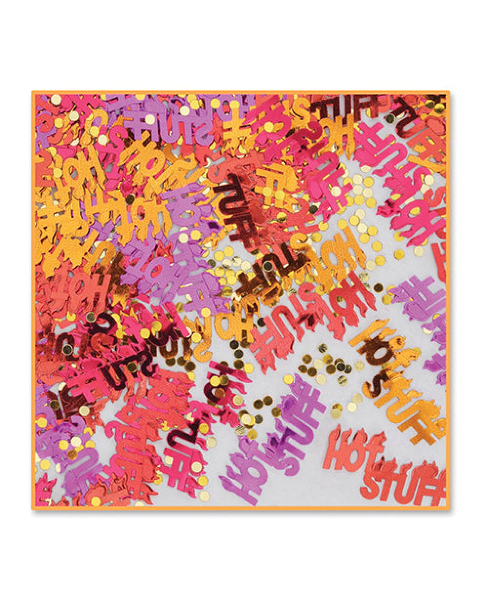 Hot Stuff Confetti - Assorted Colors Beistle