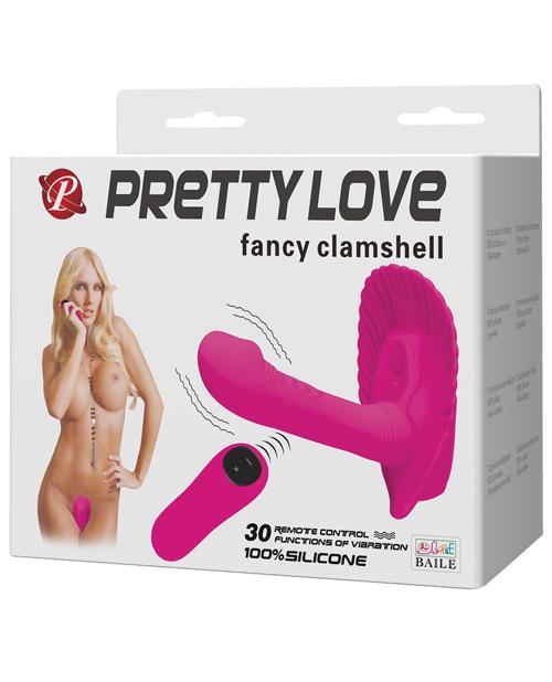 Pretty Love Fancy Remote Control Clamshell 30 Function - Fuchsia Pretty Love