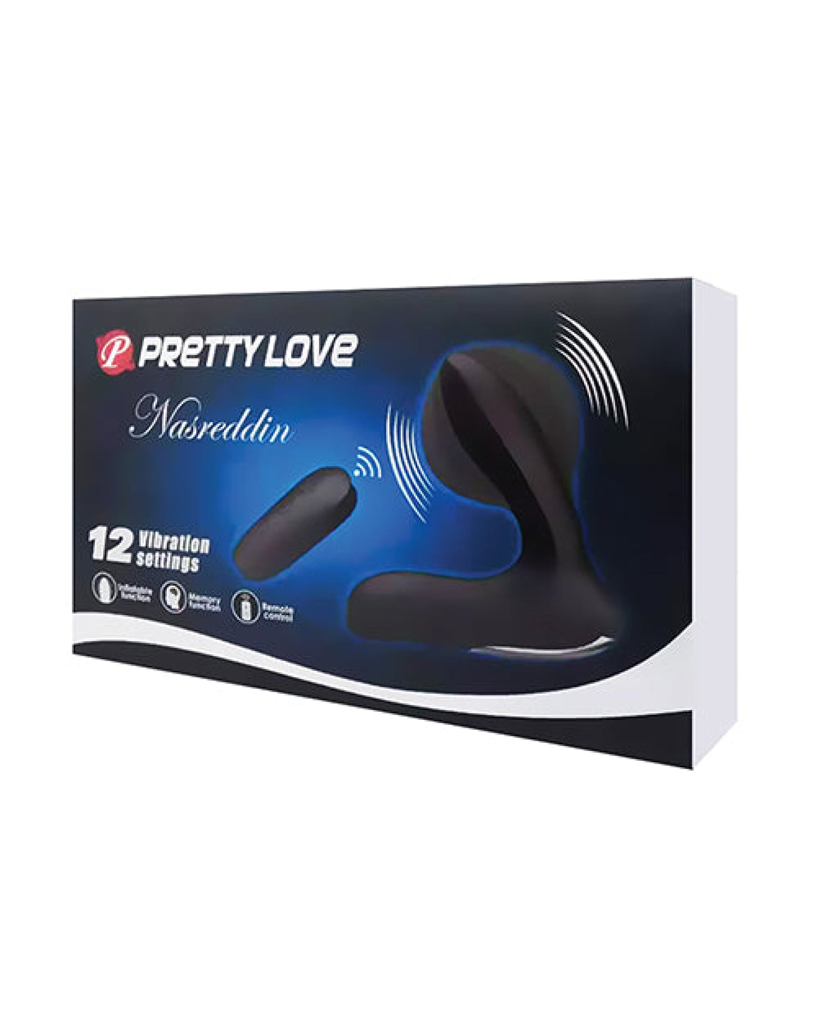 Pretty Love Nasreddin Inflatable Prostate Massager - Black Pretty Love