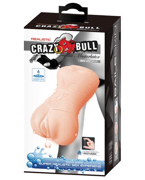 Crazy Bull No Lube Masturbator Sleeve - Vagina Crazy Bull