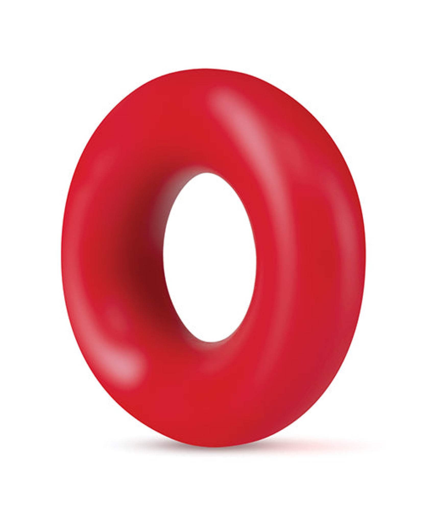 Blush Stay Hard Donut Rings - Red Pack Of 2 Blush Novelties