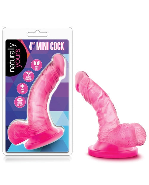 Blush Naturally Yours 4" Mini Cock - Pink Blush
