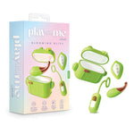 Blush Play with Me Blooming Bliss Remote Controlled Vibrating Kit - Green Blush