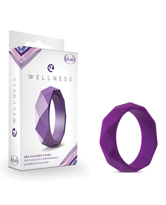 Blush Wellness Geo C Ring - Purple Blush 1657