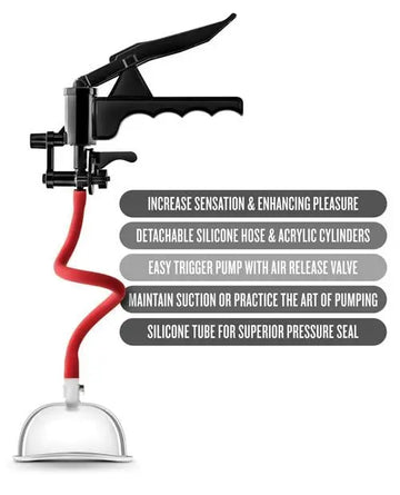 Blush Temptasia Advanced Pussy Pump System Blush