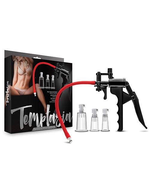 Blush Temptasia Clitoris & Nipple Pleasure Enhancement Pump System Blush
