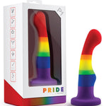 Blush Avant P1 Gay Pride Silicone Dong - Freedom Blush