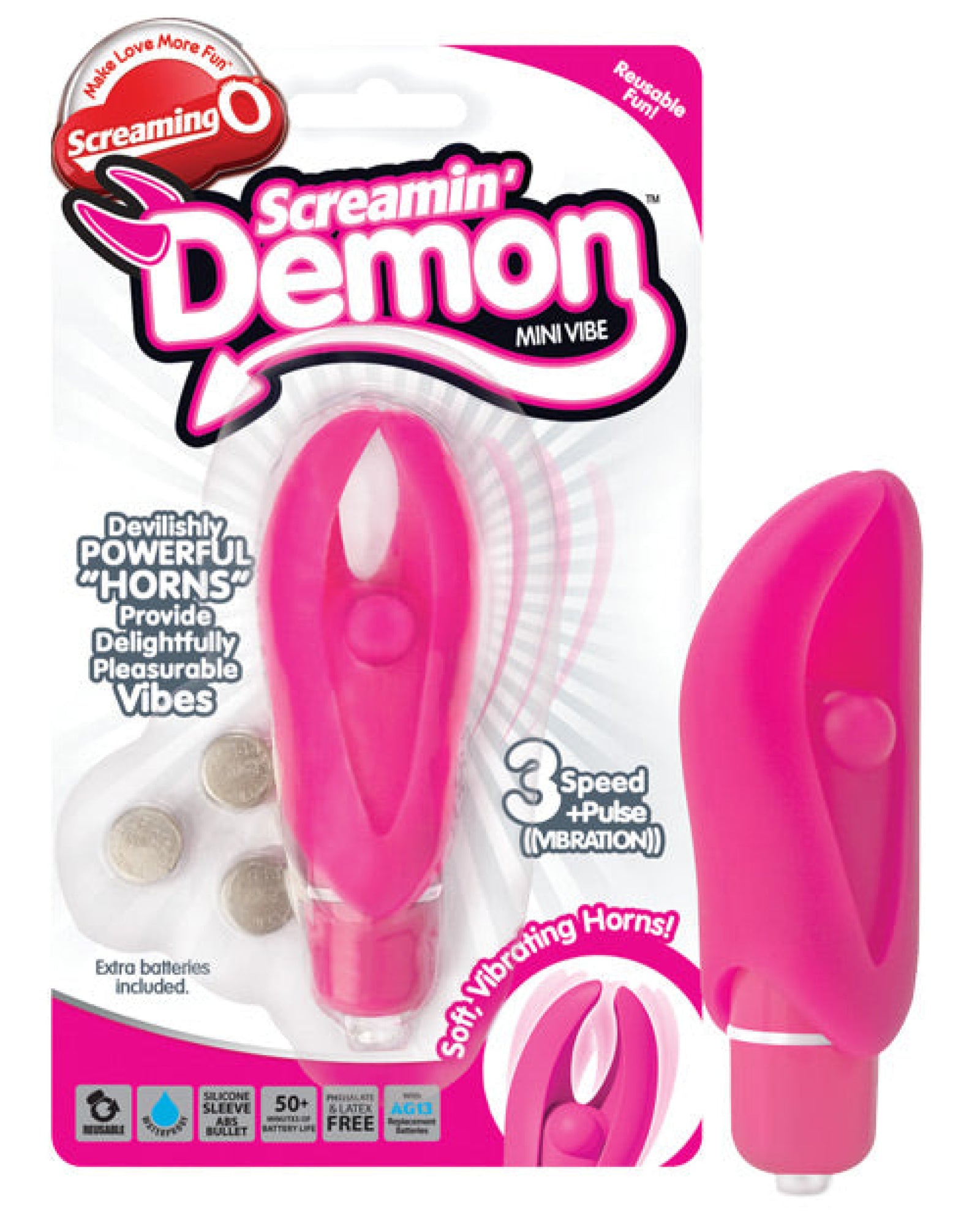 Screaming O Screamin Demon - Pink Screaming O