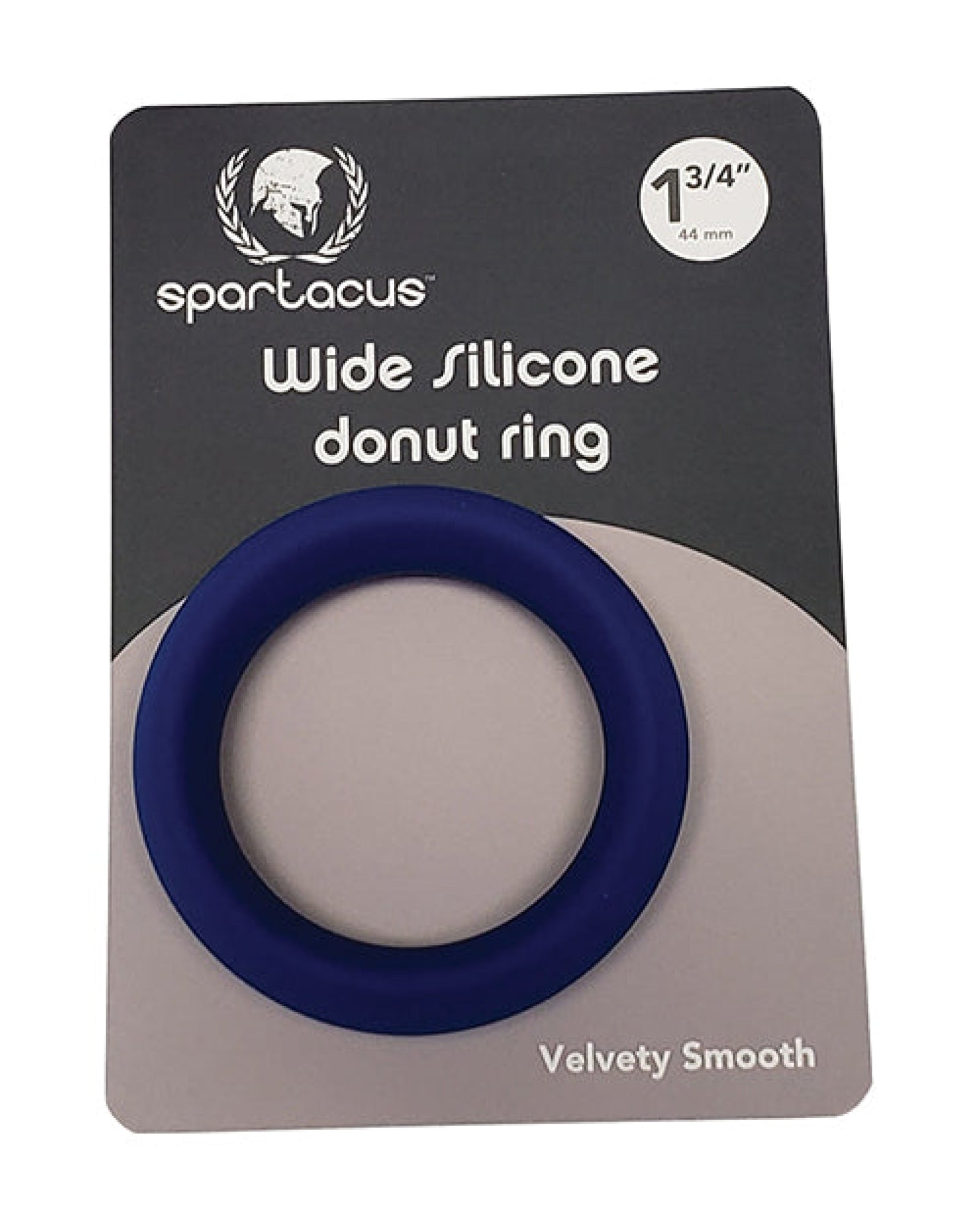 Spartacus 1.75" Wide Silicone Donut Ring - Blue Spartacus