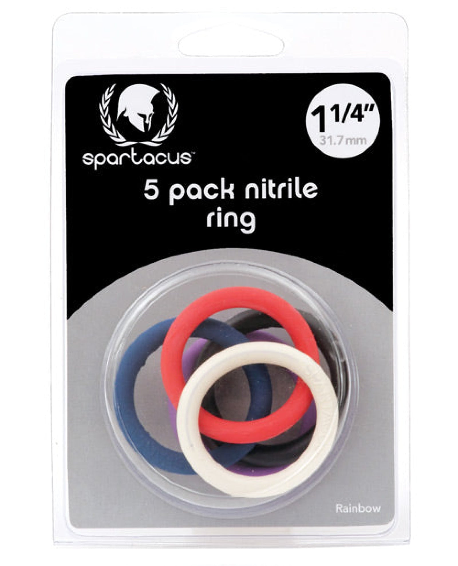 "Spartacus 1.5"" Nitrile Cock Ring Set" Spartacus