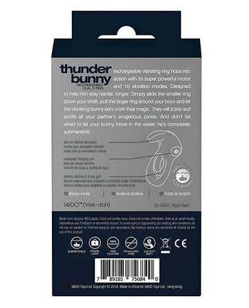 Vedo Thunder Rechargeable Dual Ring VēDO