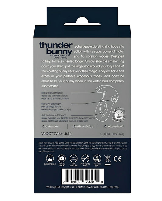 Vedo Thunder Rechargeable Dual Ring VēDO