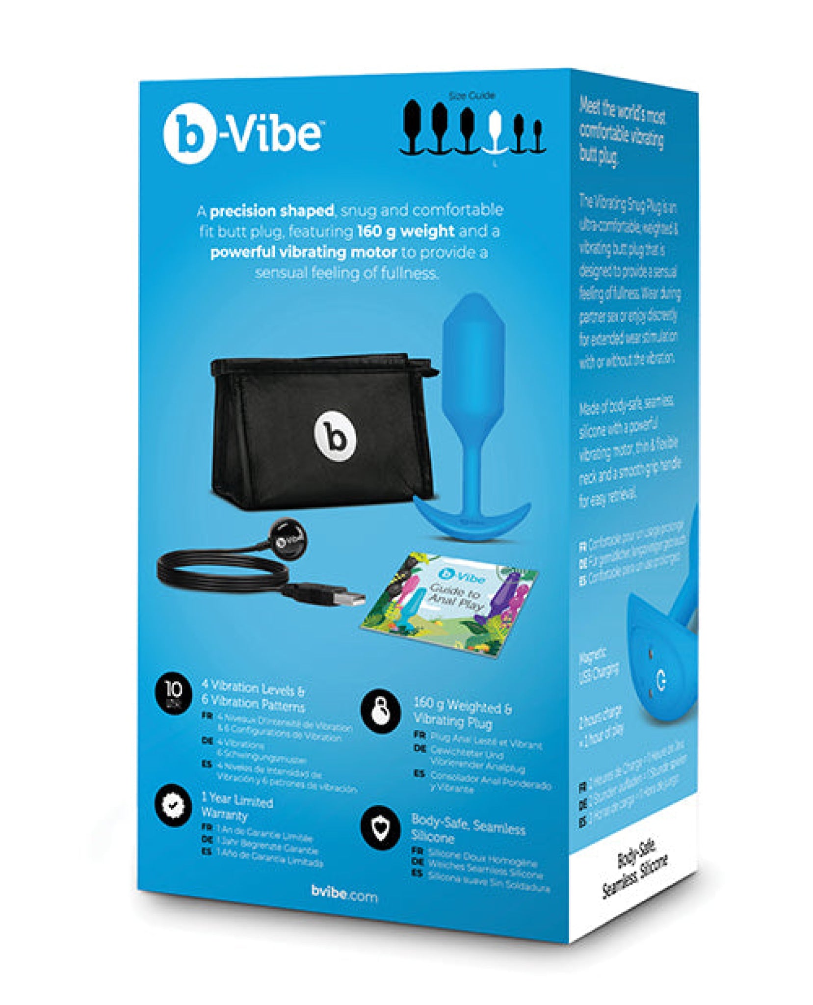 B-vibe Vibrating Snug Plug B-vibe