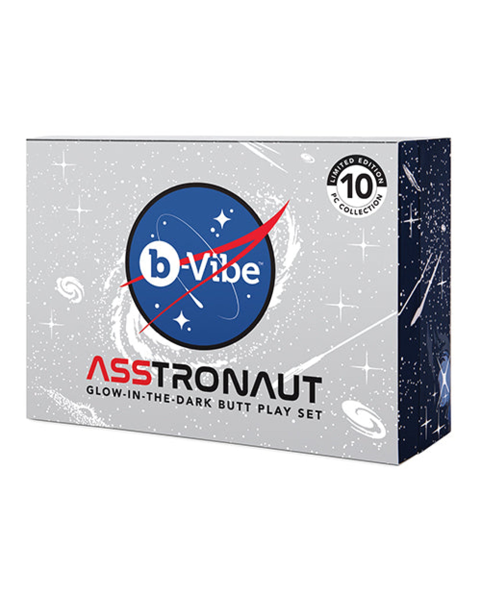 B-vibe Asstronaut Butt Play Set - Glow In The Dark B-vibe