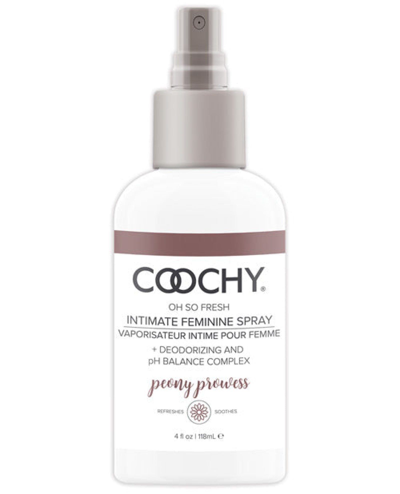 Coochy Intimate Feminine Spray - 4 Oz Peony Prowess Classic Brands