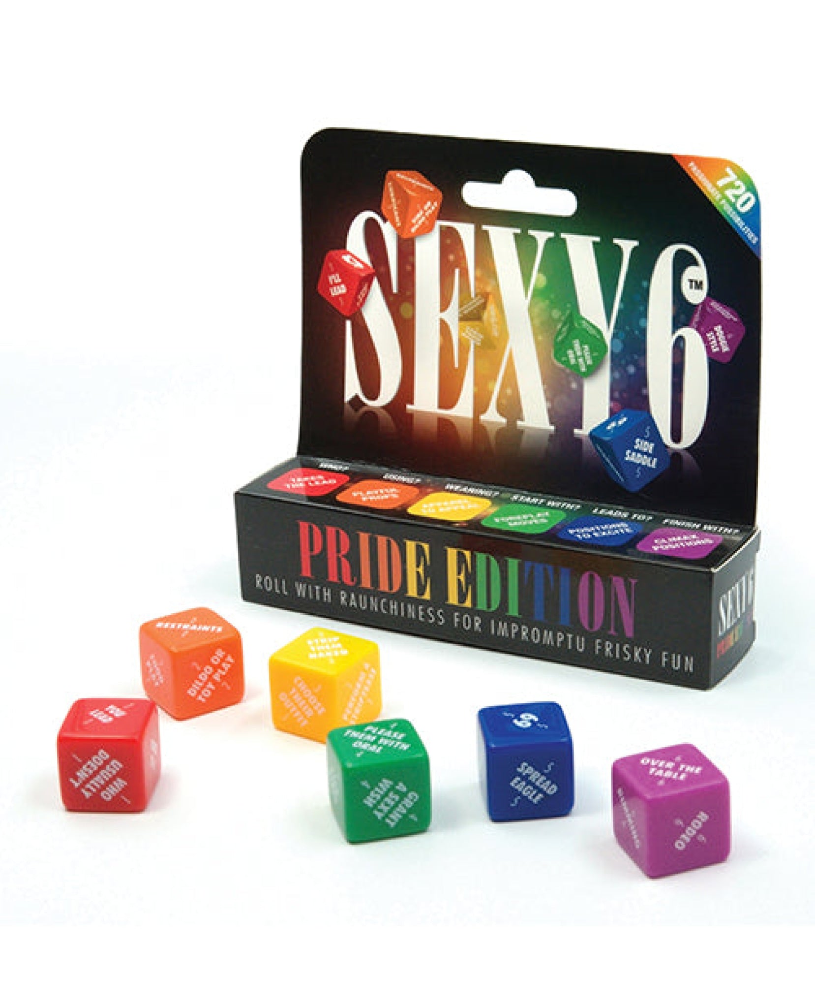 Sexy 6 Dice Game - Pride Edition Creative Conceptions