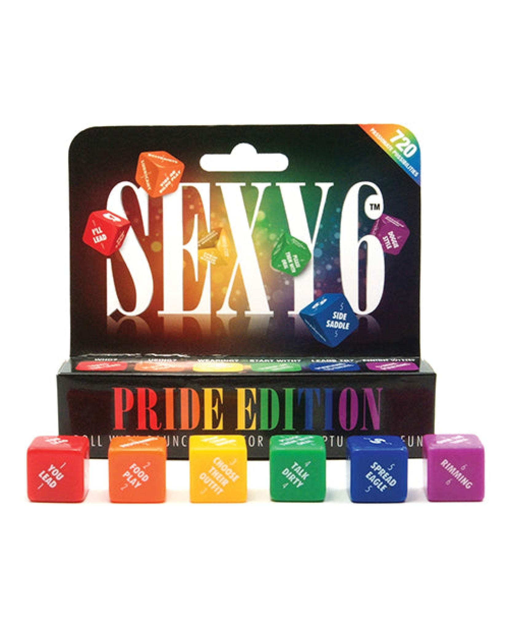Sexy 6 Dice Game - Pride Edition Creative Conceptions