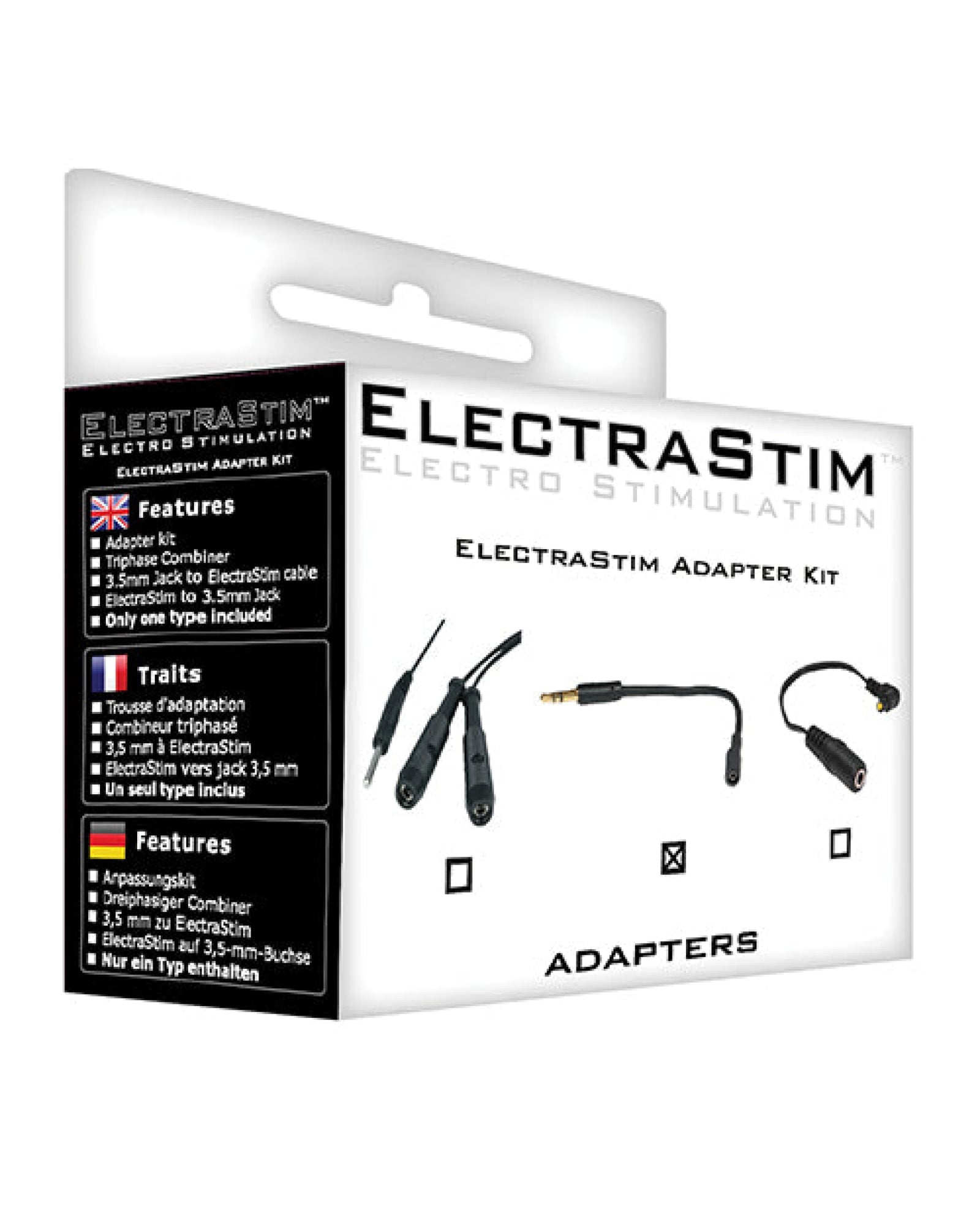 Electrastim Jack To Electrastim Cable Adapter - 3.5 Mm Electrastim
