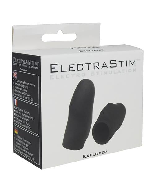 Electrastim Explorer Electro Finger Sleeves - Black Electrastim