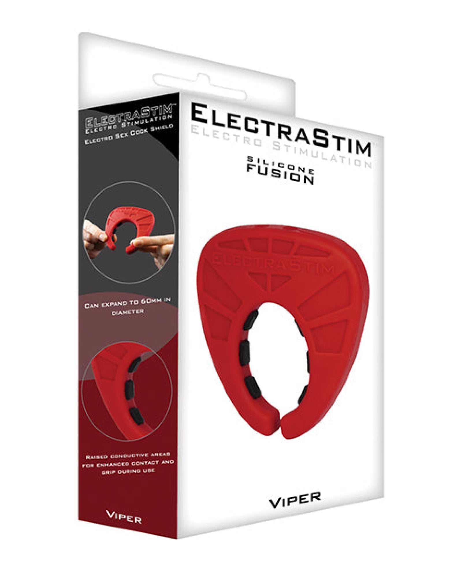 Electrastim Silicone Fusion Viper Cock Shield Electrastim