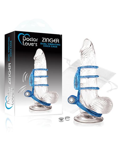 Doctor Love's Zinger Dual Vibrating Cock Cage Doctor Love