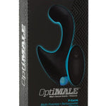 Optimale Vibrating P Massager W-wireless Remote - Black Doc Johnson