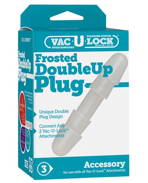 Vac-u-lock Double Up Plug - White Doc Johnson