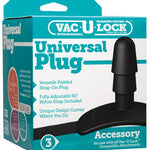 Vac-u-lock Universal Plug - Black Doc Johnson
