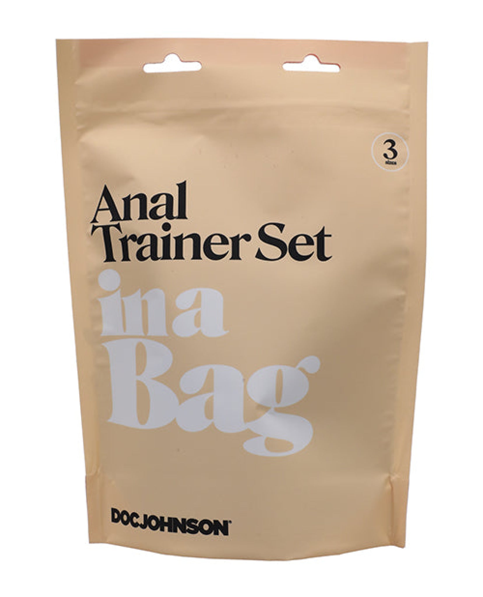 In A Bag Anal Trainer Set - Black Doc Johnson