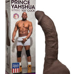 Prince Yahshua Ultraskyn 10.5" Cock  - Chocolate Doc Johnson