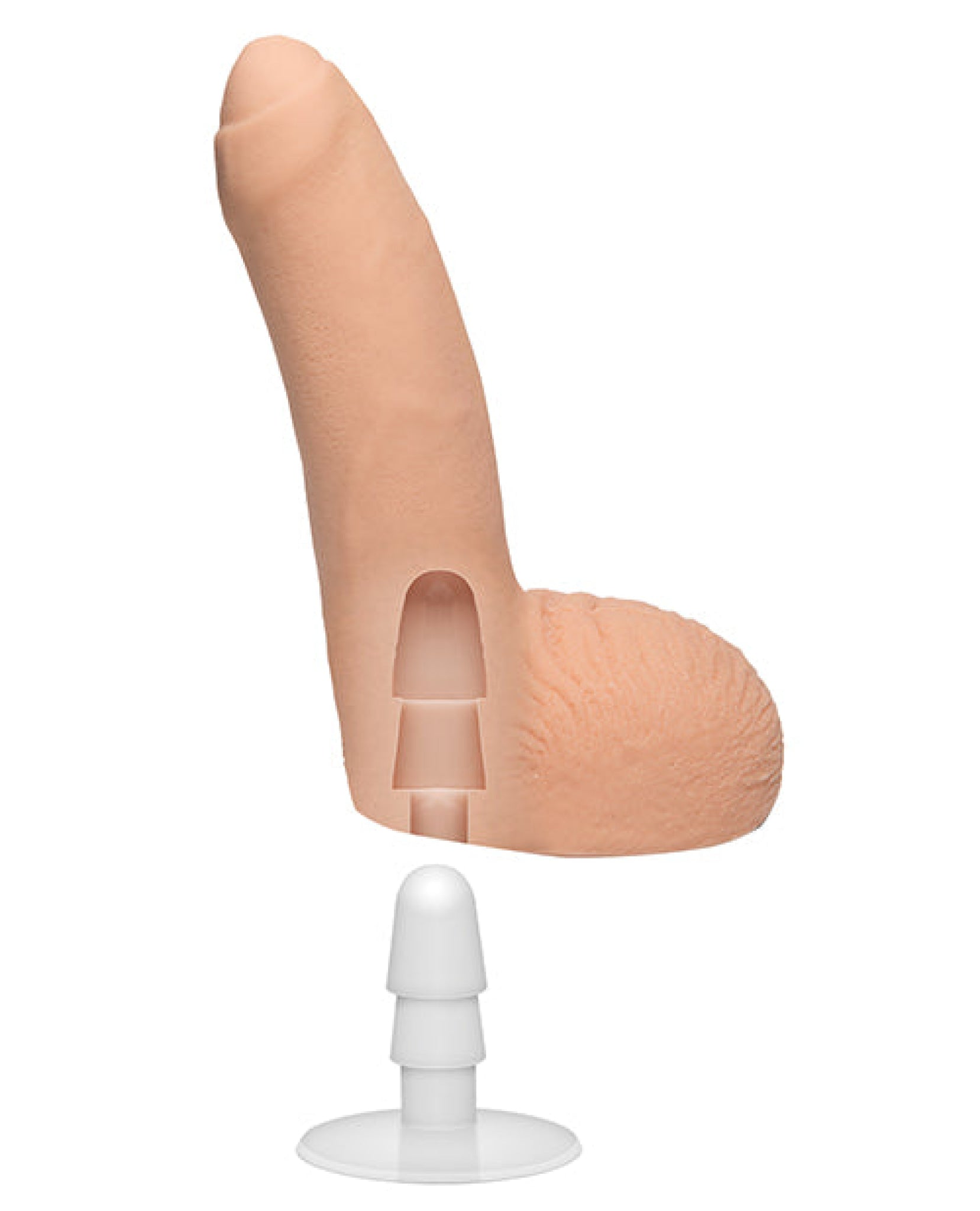 Signature Cocks Ultraskyn 8" Cock W-removeable Vac-u-lock Suction Cup - William Seed Doc Johnson
