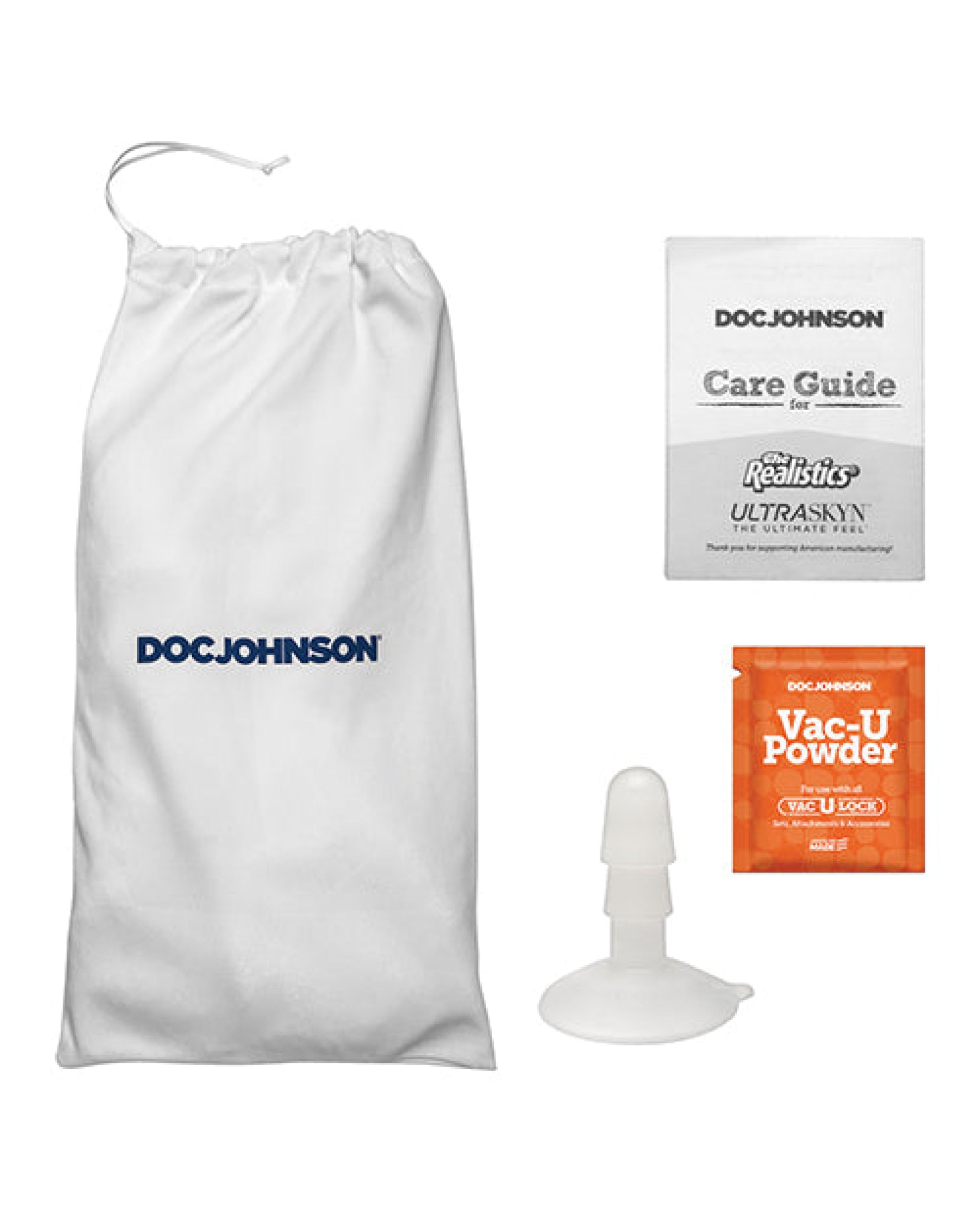 Signature Cocks Ultraskyn 8.5" Cock W-removable Vac-u-lock Suction Cup - Chad White Doc Johnson