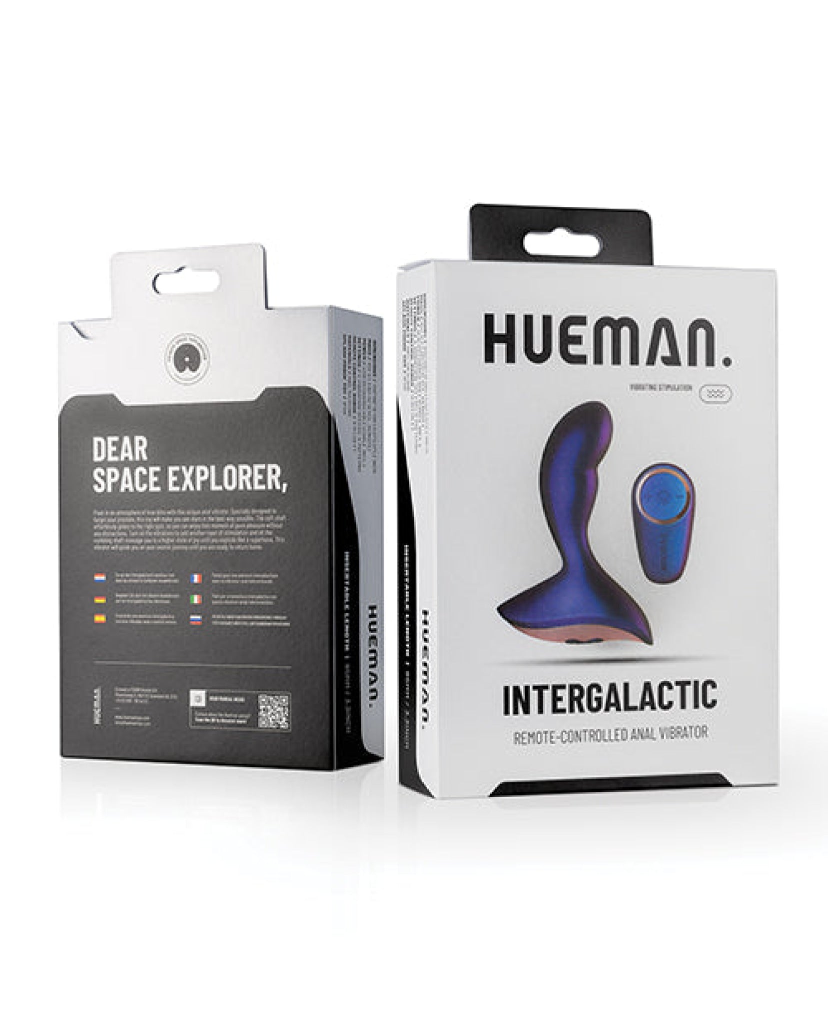 Hueman Intergalactic Anal Vibrator - Purple Easy Toys