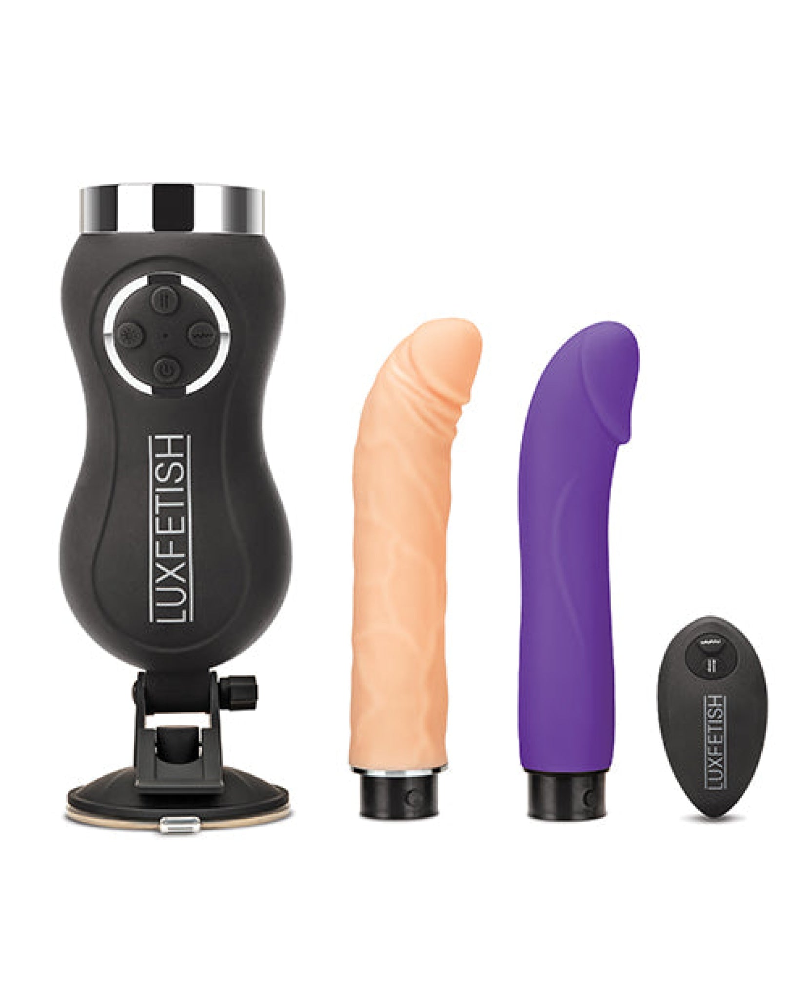 Lux Fetish Rechargeable Thrusting Compact Sex Machine W-remote Lux Fetish