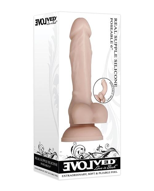 Evolved Real Supple Silicone Poseable 6” Evolved Novelties