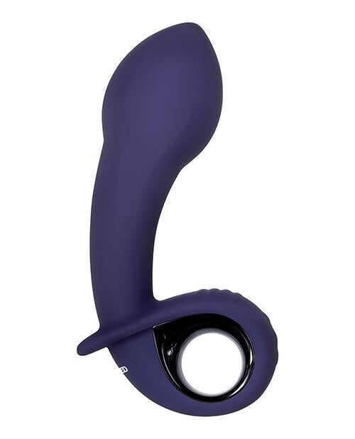 Evolved Inflatable G Rechargeable Vibrator - Purple Evolved Novelties